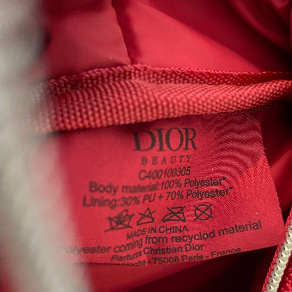 DIOR Red Bag Bonus mini Mascara, perfume‎ vial, VIP 4Pc Travel Gift Set - Picture 9 of 12